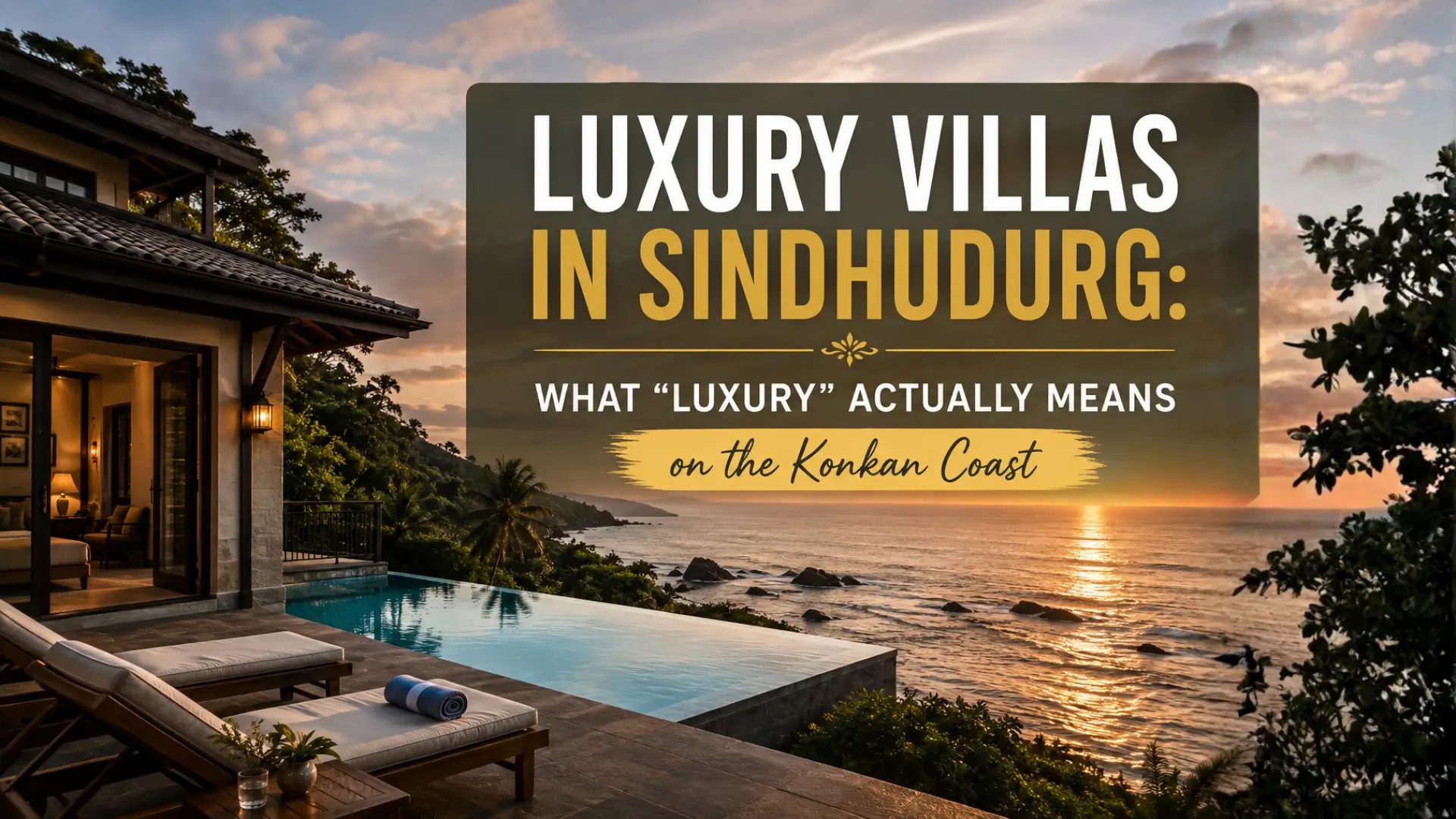 Luxury villa in Sindhudurg