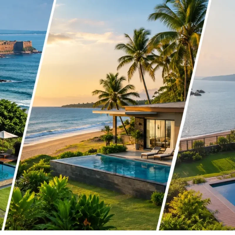 sea view residential villa India